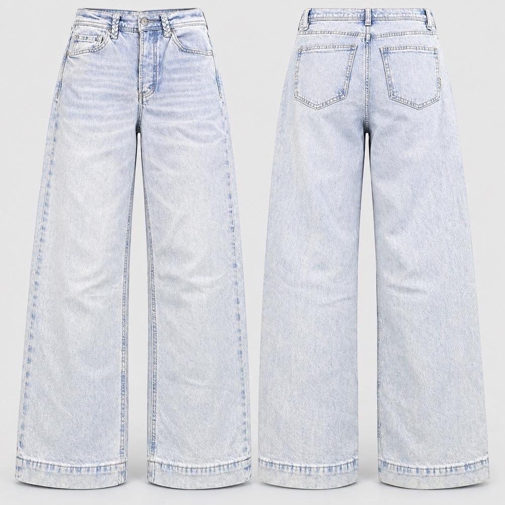 Scotch Soda Jeans Womens 0/25 26x27 The Sky High Rise Jeans Light Blue Casual